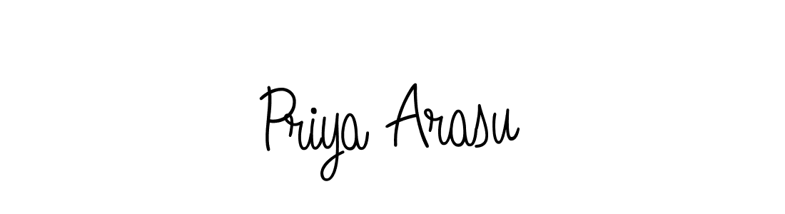 How to Draw Priya Arasu signature style? Angelique-Rose-font-FFP is a latest design signature styles for name Priya Arasu. Priya Arasu signature style 5 images and pictures png