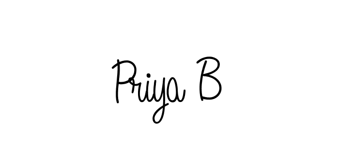 This is the best signature style for the Priya B name. Also you like these signature font (Angelique-Rose-font-FFP). Mix name signature. Priya B signature style 5 images and pictures png