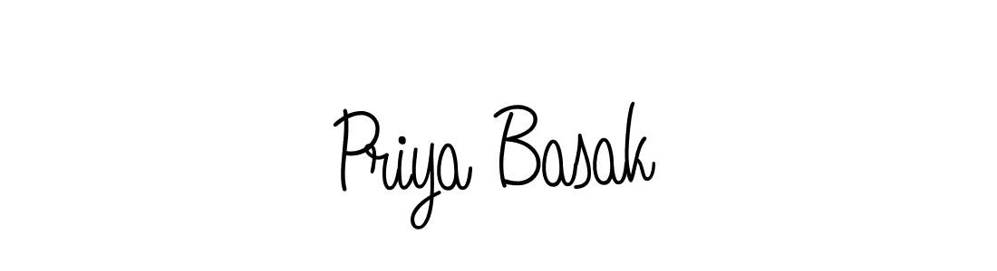 Make a beautiful signature design for name Priya Basak. Use this online signature maker to create a handwritten signature for free. Priya Basak signature style 5 images and pictures png