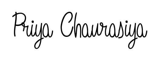 Looking for an artistic signature for Priya Chaurasiya? The Angelique-Rose-font-FFP calligraphy style gives a sophisticated flow suitable for business cards and emails. Priya Chaurasiya signature style 5 images and pictures png