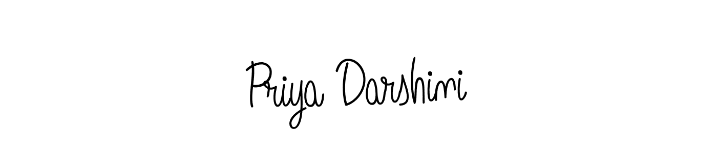 How to Draw Priya Darshini signature style? Angelique-Rose-font-FFP is a latest design signature styles for name Priya Darshini. Priya Darshini signature style 5 images and pictures png