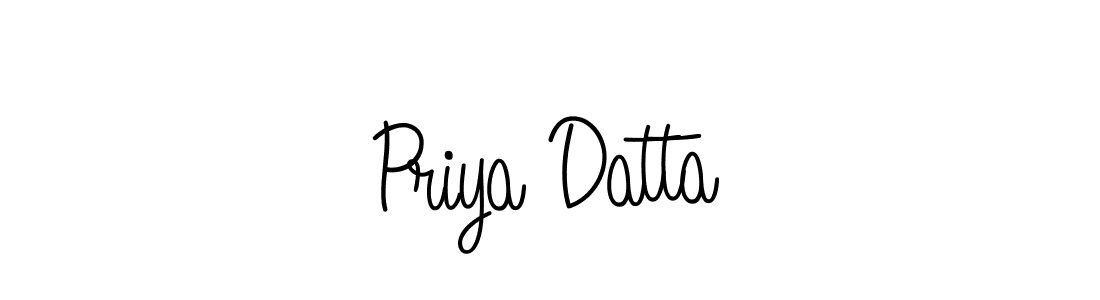It looks lik you need a new signature style for name Priya Datta. Design unique handwritten (Angelique-Rose-font-FFP) signature with our free signature maker in just a few clicks. Priya Datta signature style 5 images and pictures png