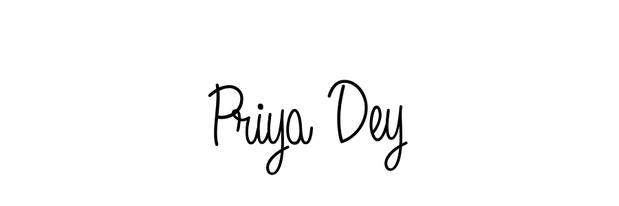 Make a beautiful signature design for name Priya Dey. Use this online signature maker to create a handwritten signature for free. Priya Dey signature style 5 images and pictures png