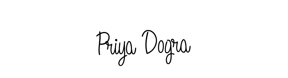 Best and Professional Signature Style for Priya Dogra. Angelique-Rose-font-FFP Best Signature Style Collection. Priya Dogra signature style 5 images and pictures png