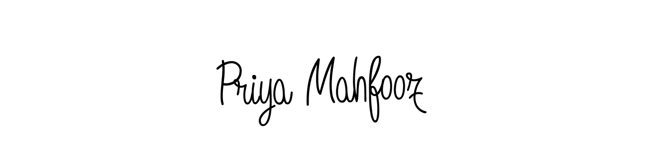 Check out images of Autograph of Priya Mahfooz name. Actor Priya Mahfooz Signature Style. Angelique-Rose-font-FFP is a professional sign style online. Priya Mahfooz signature style 5 images and pictures png