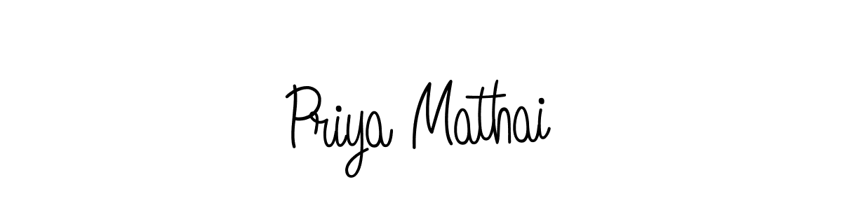 It looks lik you need a new signature style for name Priya Mathai. Design unique handwritten (Angelique-Rose-font-FFP) signature with our free signature maker in just a few clicks. Priya Mathai signature style 5 images and pictures png