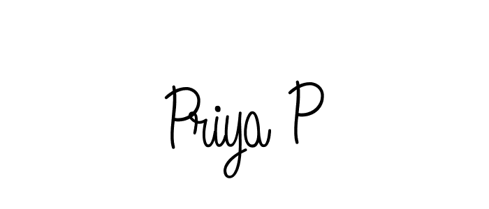 Make a short Priya P signature style. Manage your documents anywhere anytime using Angelique-Rose-font-FFP. Create and add eSignatures, submit forms, share and send files easily. Priya P signature style 5 images and pictures png