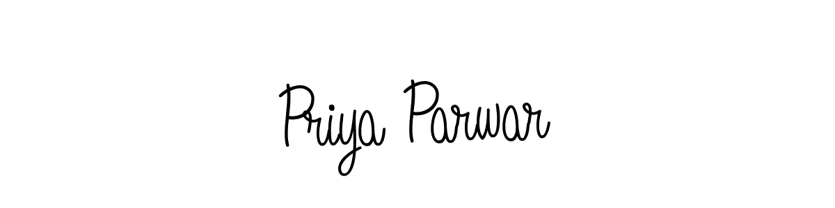 Make a beautiful signature design for name Priya Parwar. Use this online signature maker to create a handwritten signature for free. Priya Parwar signature style 5 images and pictures png