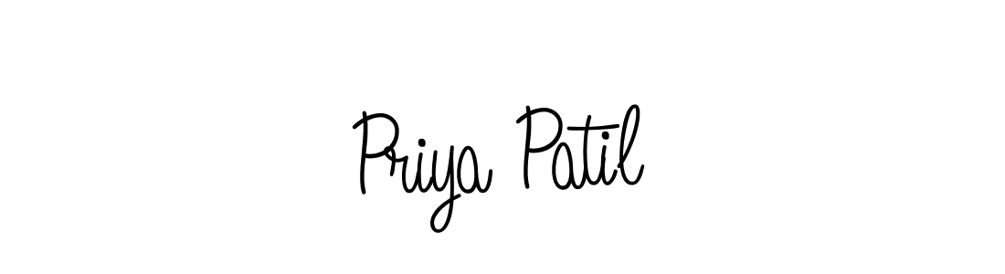 How to Draw Priya Patil signature style? Angelique-Rose-font-FFP is a latest design signature styles for name Priya Patil. Priya Patil signature style 5 images and pictures png