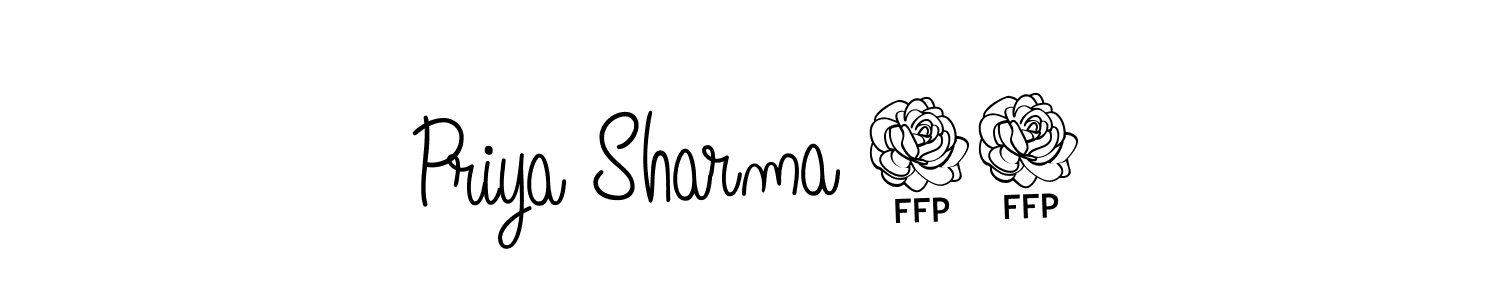 How to make Priya Sharma 09 signature? Angelique-Rose-font-FFP is a professional autograph style. Create handwritten signature for Priya Sharma 09 name. Priya Sharma 09 signature style 5 images and pictures png
