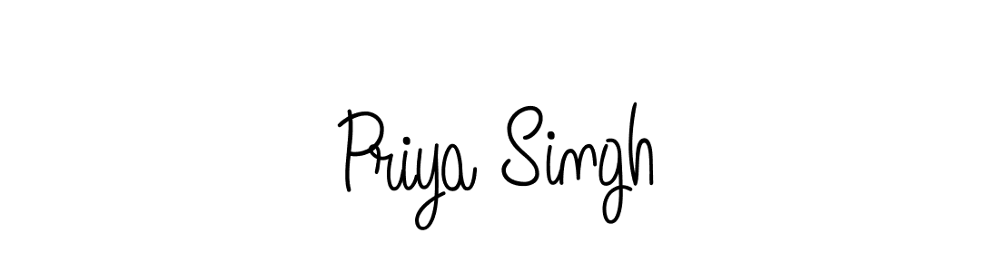 Also we have Priya Singh name is the best signature style. Create professional handwritten signature collection using Angelique-Rose-font-FFP autograph style. Priya Singh signature style 5 images and pictures png