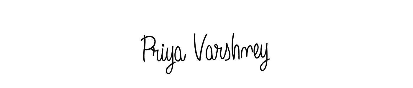 Also we have Priya Varshney name is the best signature style. Create professional handwritten signature collection using Angelique-Rose-font-FFP autograph style. Priya Varshney signature style 5 images and pictures png