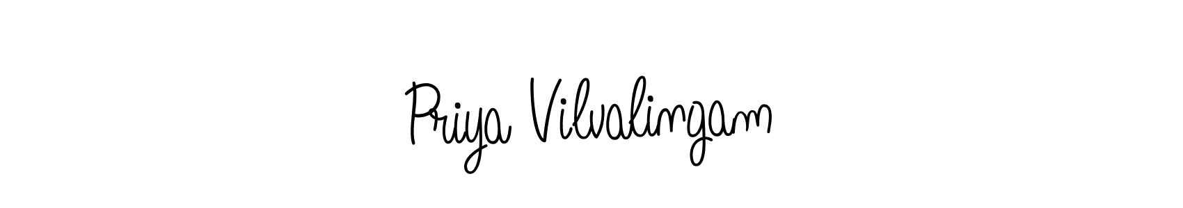 How to make Priya Vilvalingam signature? Angelique-Rose-font-FFP is a professional autograph style. Create handwritten signature for Priya Vilvalingam name. Priya Vilvalingam signature style 5 images and pictures png