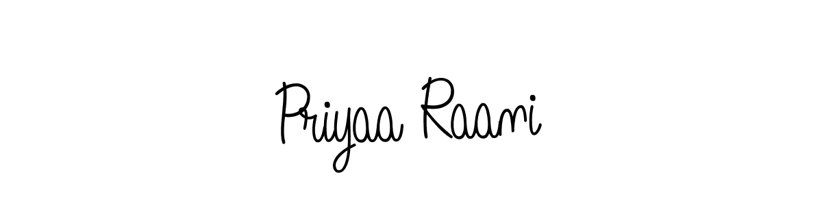 Best and Professional Signature Style for Priyaa Raani. Angelique-Rose-font-FFP Best Signature Style Collection. Priyaa Raani signature style 5 images and pictures png