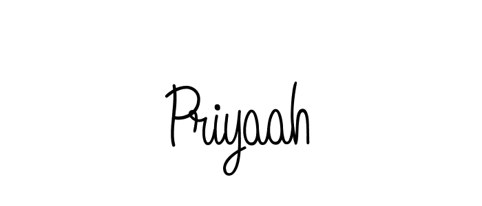 How to make Priyaah signature? Angelique-Rose-font-FFP is a professional autograph style. Create handwritten signature for Priyaah name. Priyaah signature style 5 images and pictures png