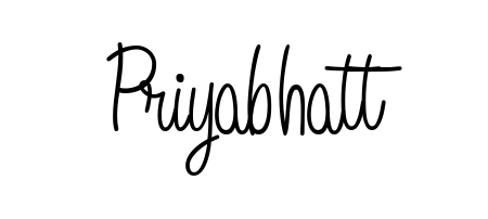 You can use this online signature creator to create a handwritten signature for the name Priyabhatt. This is the best online autograph maker. Priyabhatt signature style 5 images and pictures png