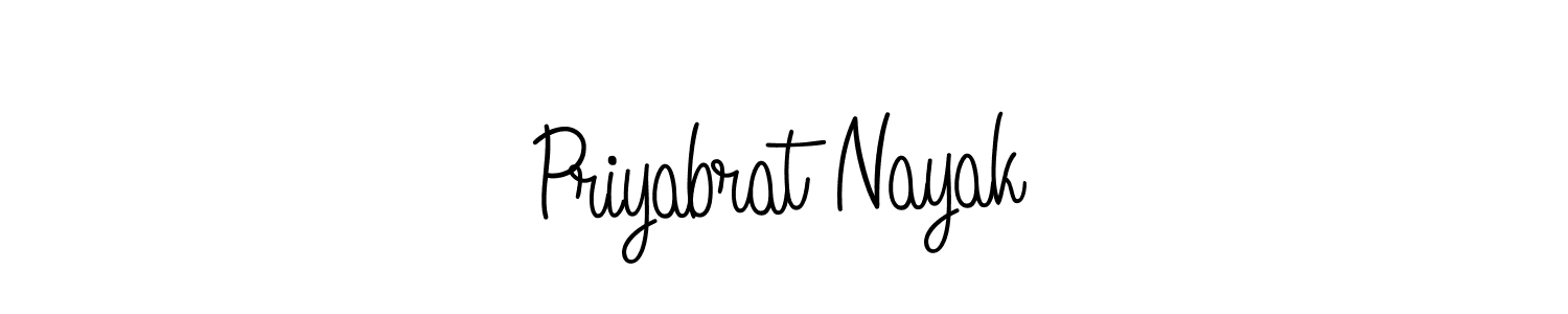 Best and Professional Signature Style for Priyabrat Nayak. Angelique-Rose-font-FFP Best Signature Style Collection. Priyabrat Nayak signature style 5 images and pictures png