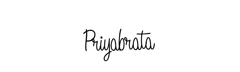Also we have Priyabrata name is the best signature style. Create professional handwritten signature collection using Angelique-Rose-font-FFP autograph style. Priyabrata signature style 5 images and pictures png