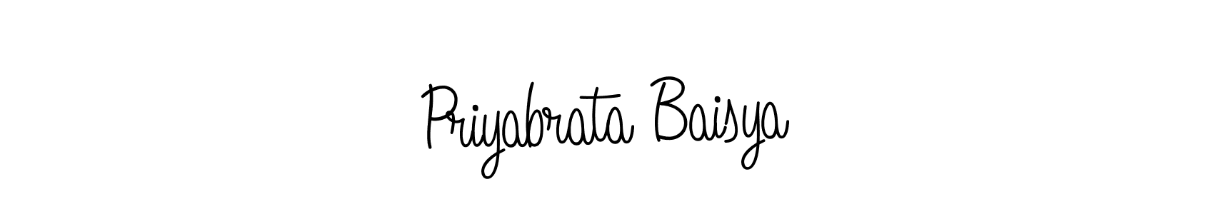 if you are searching for the best signature style for your name Priyabrata Baisya. so please give up your signature search. here we have designed multiple signature styles  using Angelique-Rose-font-FFP. Priyabrata Baisya signature style 5 images and pictures png