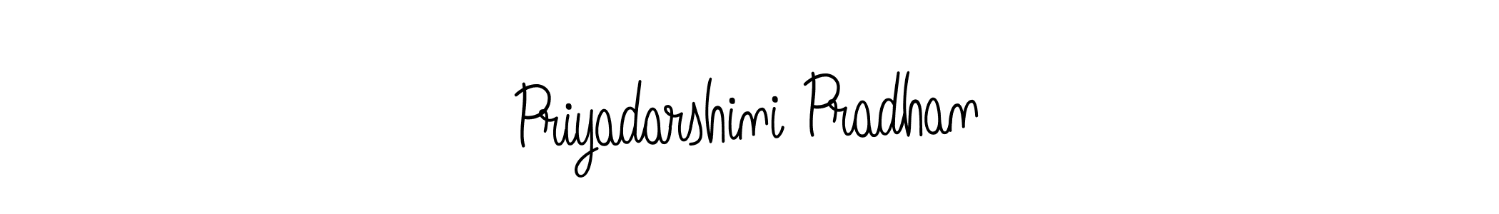 Once you've used our free online signature maker to create your best signature Angelique-Rose-font-FFP style, it's time to enjoy all of the benefits that Priyadarshini Pradhan name signing documents. Priyadarshini Pradhan signature style 5 images and pictures png