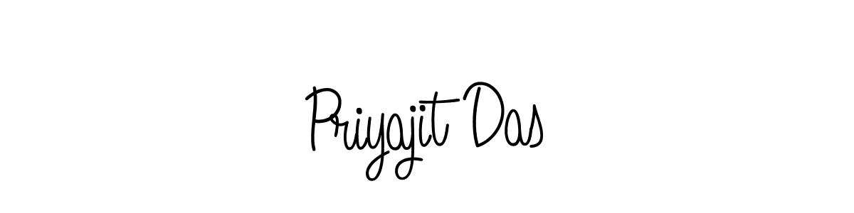 Create a beautiful signature design for name Priyajit Das. With this signature (Angelique-Rose-font-FFP) fonts, you can make a handwritten signature for free. Priyajit Das signature style 5 images and pictures png