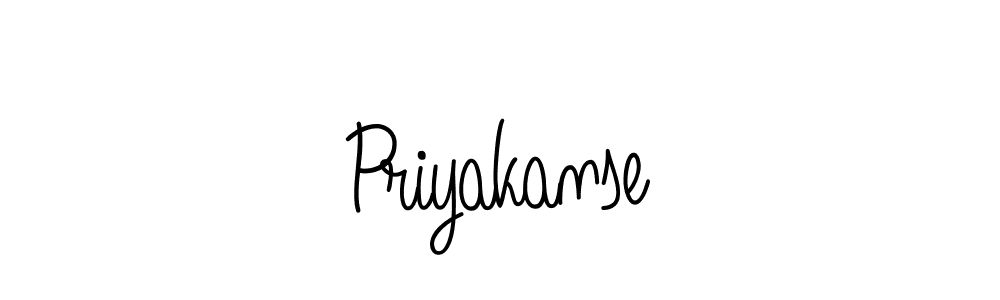 Best and Professional Signature Style for Priyakanse. Angelique-Rose-font-FFP Best Signature Style Collection. Priyakanse signature style 5 images and pictures png
