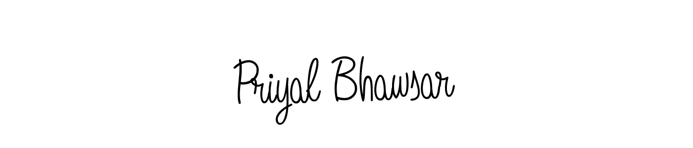 if you are searching for the best signature style for your name Priyal Bhawsar. so please give up your signature search. here we have designed multiple signature styles  using Angelique-Rose-font-FFP. Priyal Bhawsar signature style 5 images and pictures png