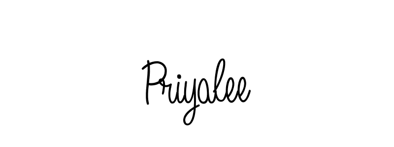 Make a beautiful signature design for name Priyalee. Use this online signature maker to create a handwritten signature for free. Priyalee signature style 5 images and pictures png