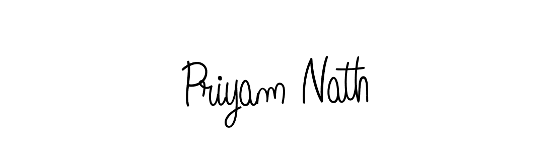 It looks lik you need a new signature style for name Priyam Nath. Design unique handwritten (Angelique-Rose-font-FFP) signature with our free signature maker in just a few clicks. Priyam Nath signature style 5 images and pictures png