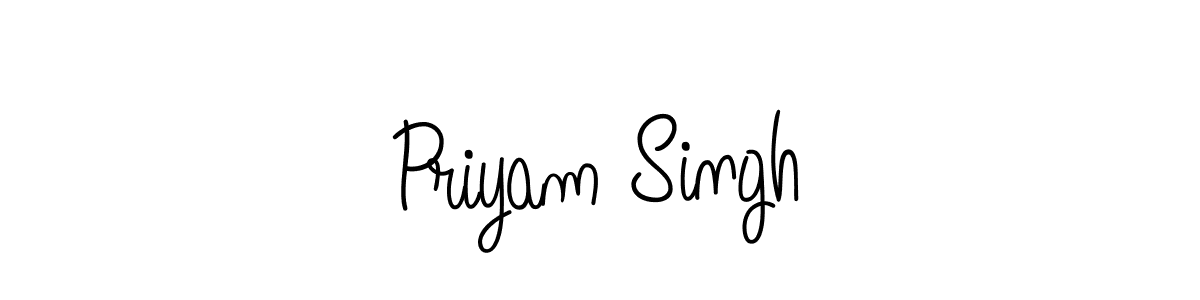 This is the best signature style for the Priyam Singh name. Also you like these signature font (Angelique-Rose-font-FFP). Mix name signature. Priyam Singh signature style 5 images and pictures png