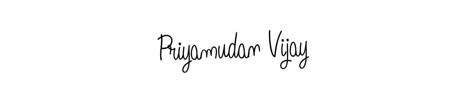 Here are the top 10 professional signature styles for the name Priyamudan Vijay. These are the best autograph styles you can use for your name. Priyamudan Vijay signature style 5 images and pictures png