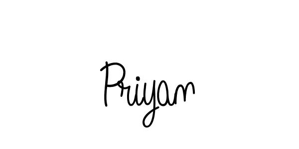 Make a beautiful signature design for name Priyan. Use this online signature maker to create a handwritten signature for free. Priyan signature style 5 images and pictures png
