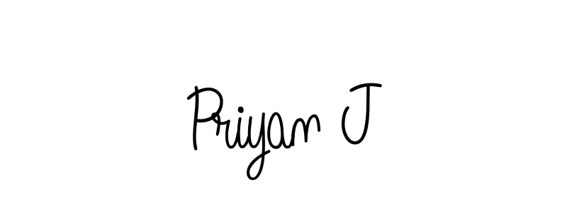Make a short Priyan J signature style. Manage your documents anywhere anytime using Angelique-Rose-font-FFP. Create and add eSignatures, submit forms, share and send files easily. Priyan J signature style 5 images and pictures png