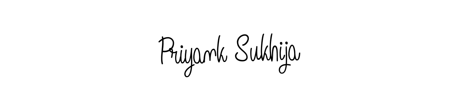 Once you've used our free online signature maker to create your best signature Angelique-Rose-font-FFP style, it's time to enjoy all of the benefits that Priyank Sukhija name signing documents. Priyank Sukhija signature style 5 images and pictures png