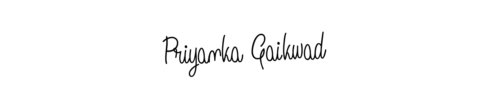 Here are the top 10 professional signature styles for the name Priyanka Gaikwad. These are the best autograph styles you can use for your name. Priyanka Gaikwad signature style 5 images and pictures png