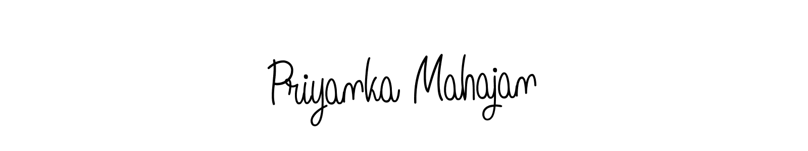 Once you've used our free online signature maker to create your best signature Angelique-Rose-font-FFP style, it's time to enjoy all of the benefits that Priyanka Mahajan name signing documents. Priyanka Mahajan signature style 5 images and pictures png