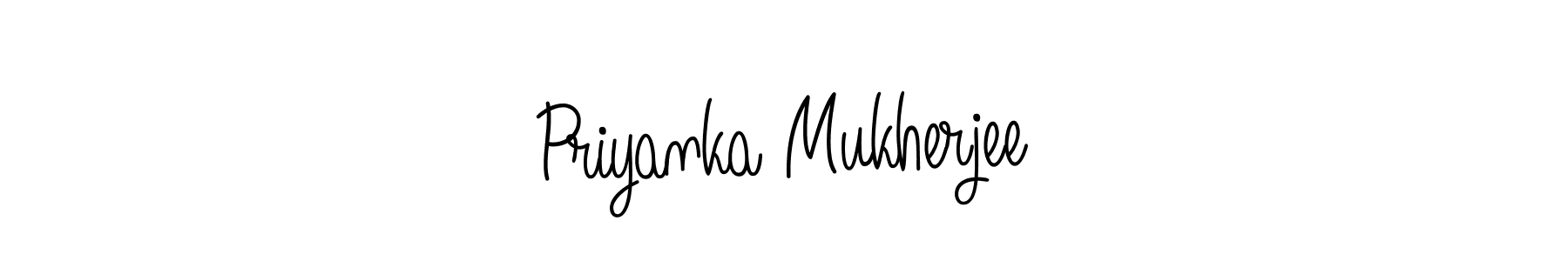if you are searching for the best signature style for your name Priyanka Mukherjee. so please give up your signature search. here we have designed multiple signature styles  using Angelique-Rose-font-FFP. Priyanka Mukherjee signature style 5 images and pictures png