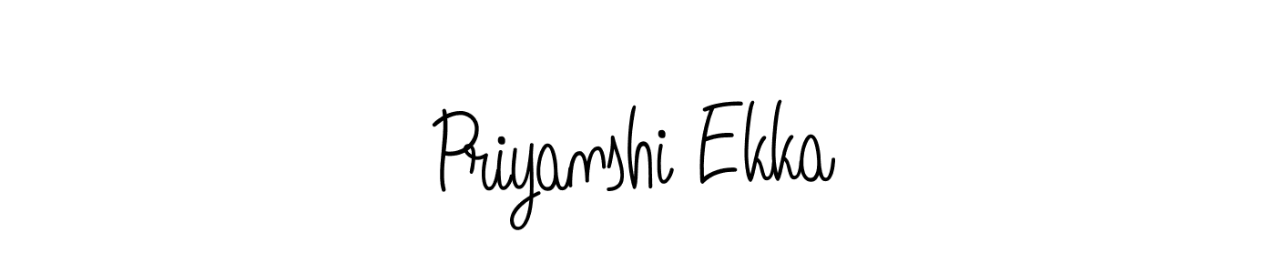 This is the best signature style for the Priyanshi Ekka name. Also you like these signature font (Angelique-Rose-font-FFP). Mix name signature. Priyanshi Ekka signature style 5 images and pictures png