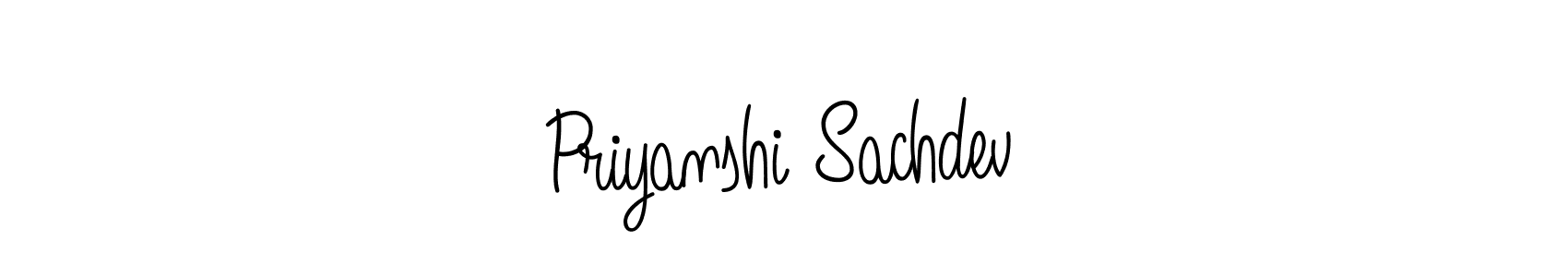 Best and Professional Signature Style for Priyanshi Sachdev. Angelique-Rose-font-FFP Best Signature Style Collection. Priyanshi Sachdev signature style 5 images and pictures png