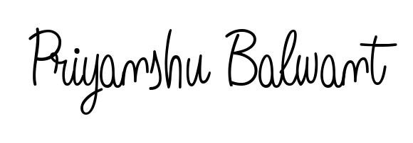 Build your personal autograph collection for name Priyanshu Balwant with Angelique-Rose-font-FFP design. Browse, select, and save your favorites. Priyanshu Balwant signature style 5 images and pictures png