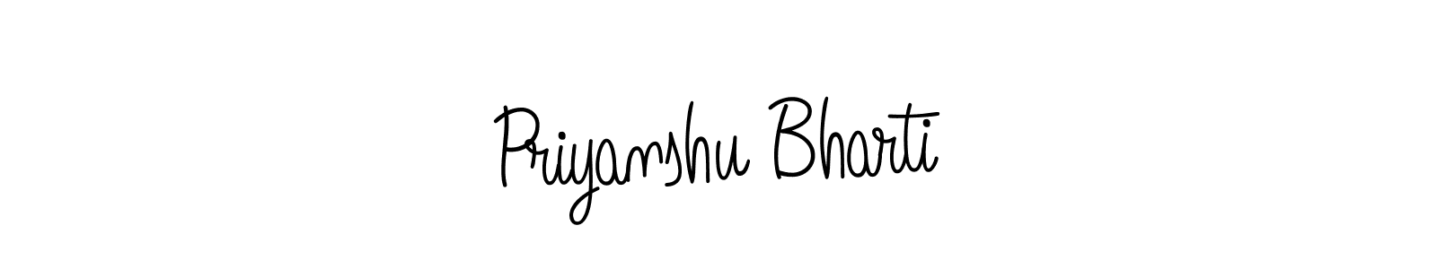 You can use this online signature creator to create a handwritten signature for the name Priyanshu Bharti. This is the best online autograph maker. Priyanshu Bharti signature style 5 images and pictures png