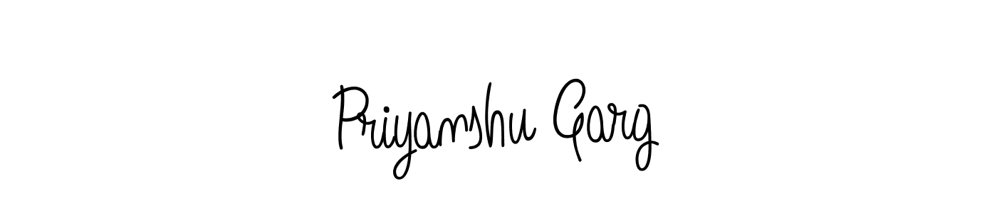 This is the best signature style for the Priyanshu Garg name. Also you like these signature font (Angelique-Rose-font-FFP). Mix name signature. Priyanshu Garg signature style 5 images and pictures png