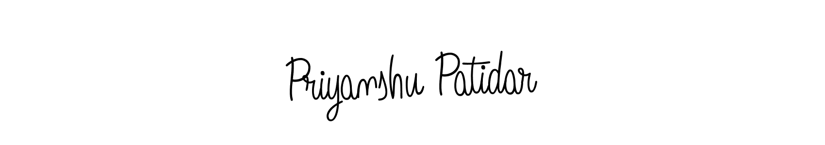 Angelique-Rose-font-FFP is a professional signature style that is perfect for those who want to add a touch of class to their signature. It is also a great choice for those who want to make their signature more unique. Get Priyanshu Patidar name to fancy signature for free. Priyanshu Patidar signature style 5 images and pictures png