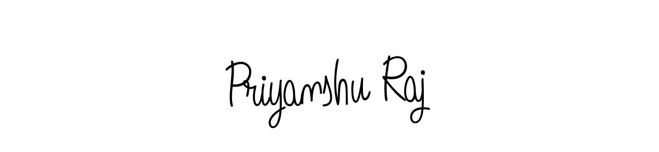 Best and Professional Signature Style for Priyanshu Raj. Angelique-Rose-font-FFP Best Signature Style Collection. Priyanshu Raj signature style 5 images and pictures png