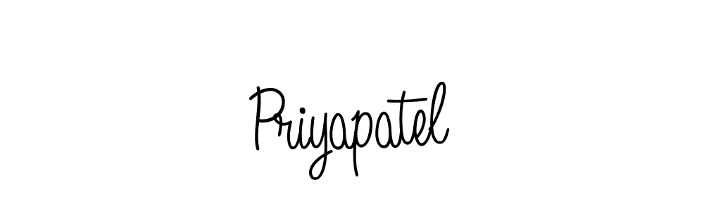 Make a beautiful signature design for name Priyapatel. Use this online signature maker to create a handwritten signature for free. Priyapatel signature style 5 images and pictures png