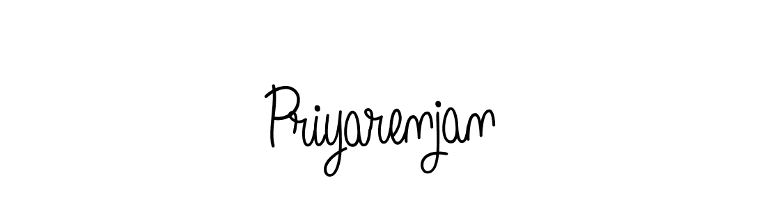 How to make Priyarenjan name signature. Use Angelique-Rose-font-FFP style for creating short signs online. This is the latest handwritten sign. Priyarenjan signature style 5 images and pictures png