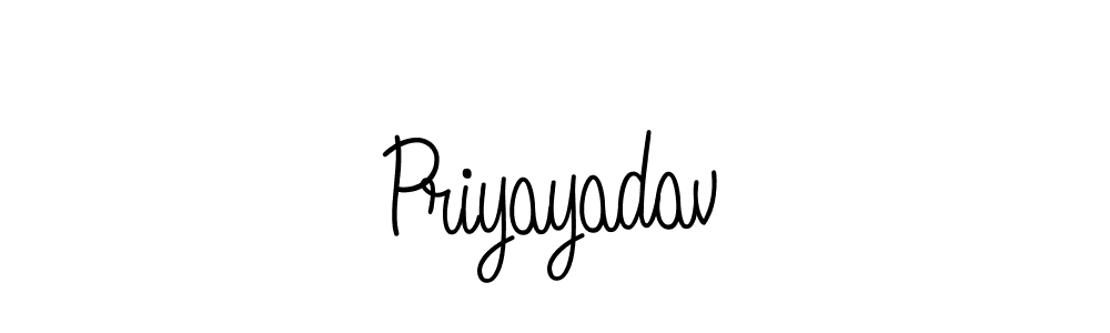 The best way (Angelique-Rose-font-FFP) to make a short signature is to pick only two or three words in your name. The name Priyayadav include a total of six letters. For converting this name. Priyayadav signature style 5 images and pictures png