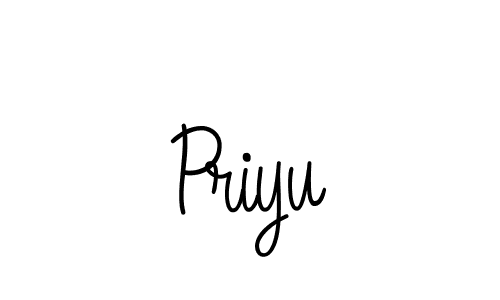 Make a beautiful signature design for name Priyu. Use this online signature maker to create a handwritten signature for free. Priyu signature style 5 images and pictures png