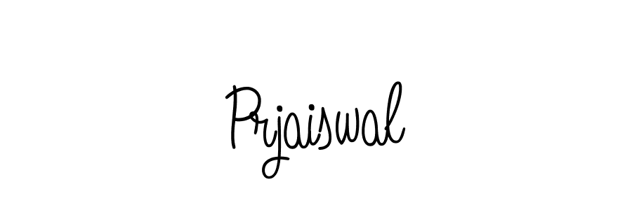 Create a beautiful signature design for name Prjaiswal. With this signature (Angelique-Rose-font-FFP) fonts, you can make a handwritten signature for free. Prjaiswal signature style 5 images and pictures png