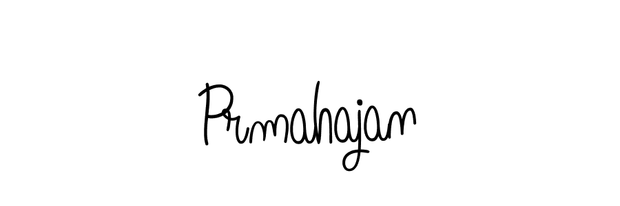 Also we have Prmahajan name is the best signature style. Create professional handwritten signature collection using Angelique-Rose-font-FFP autograph style. Prmahajan signature style 5 images and pictures png